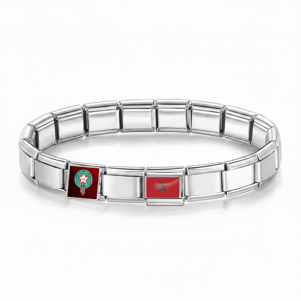 Bracelet atlas en argenté