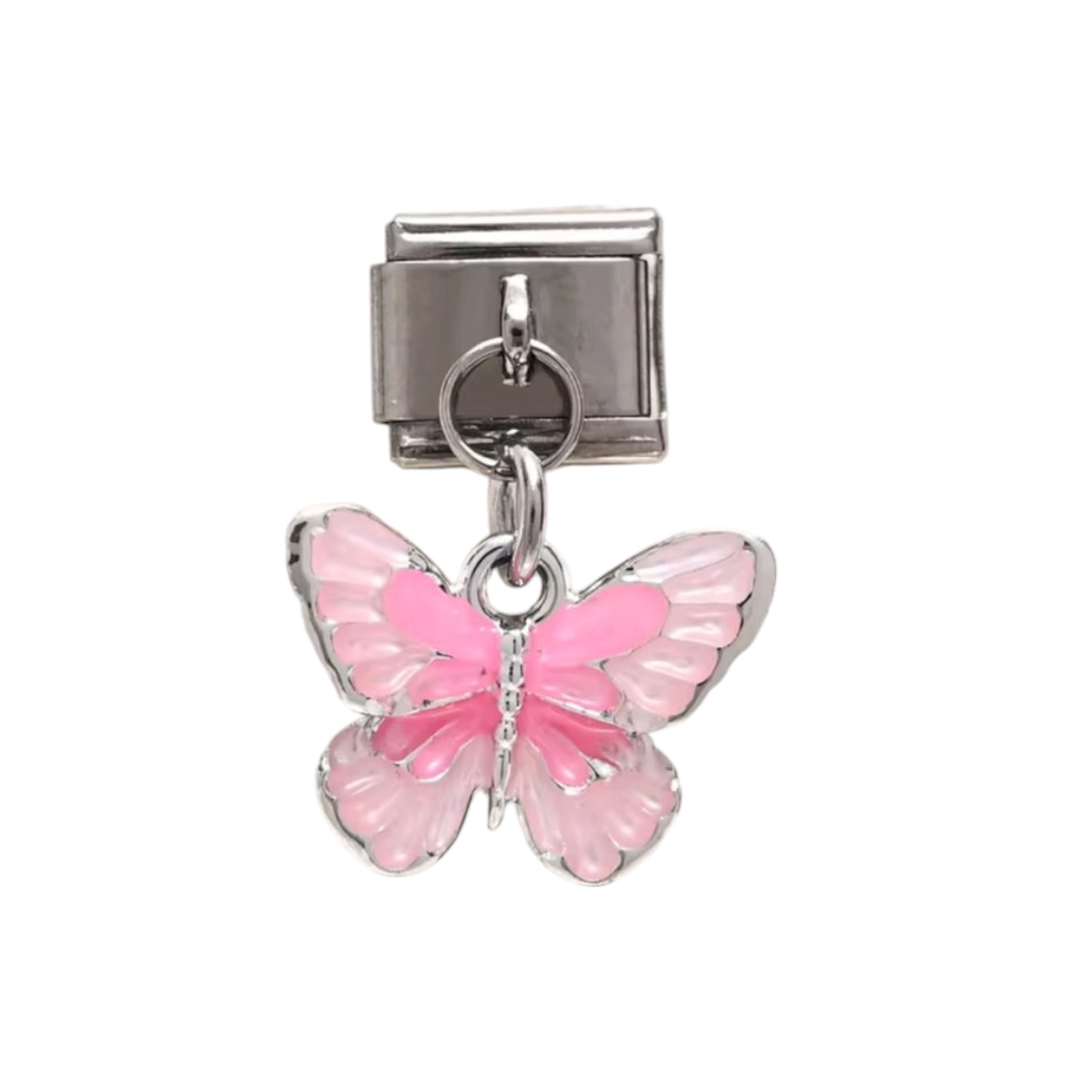 Papillon rose